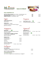 Ganslkarte - Goose menu