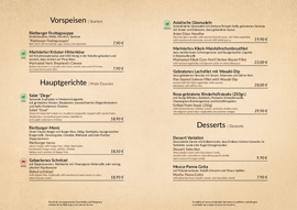 Klassiker im Menü