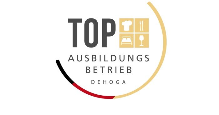 Logo Jobs DEHOGA Top Ausbildungsbetrieb Hansekai Restaurant Eventlocation Team
