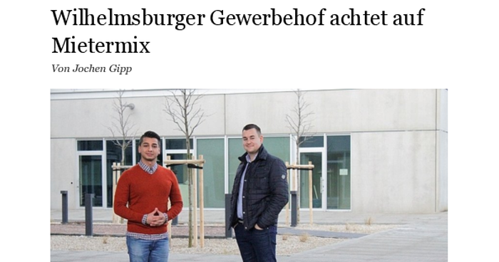 Wilhelmsburger Gewerbehof achtet auf Mietermix - Hamburg Harburg - Hamburger Abendblatt